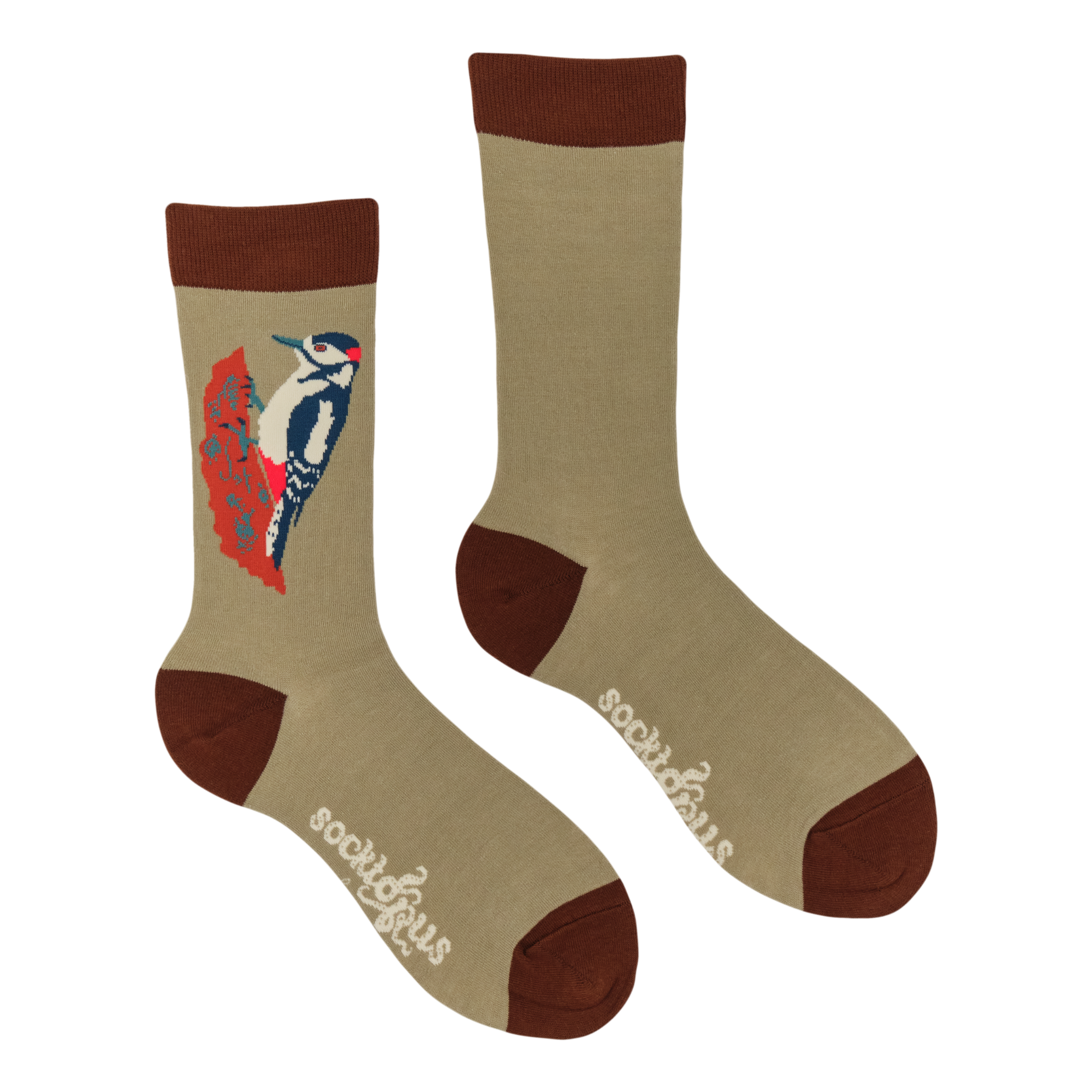 Woodpecker Socks - Robert E Fuller