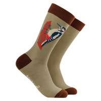 Woodpecker Socks - Robert E Fuller