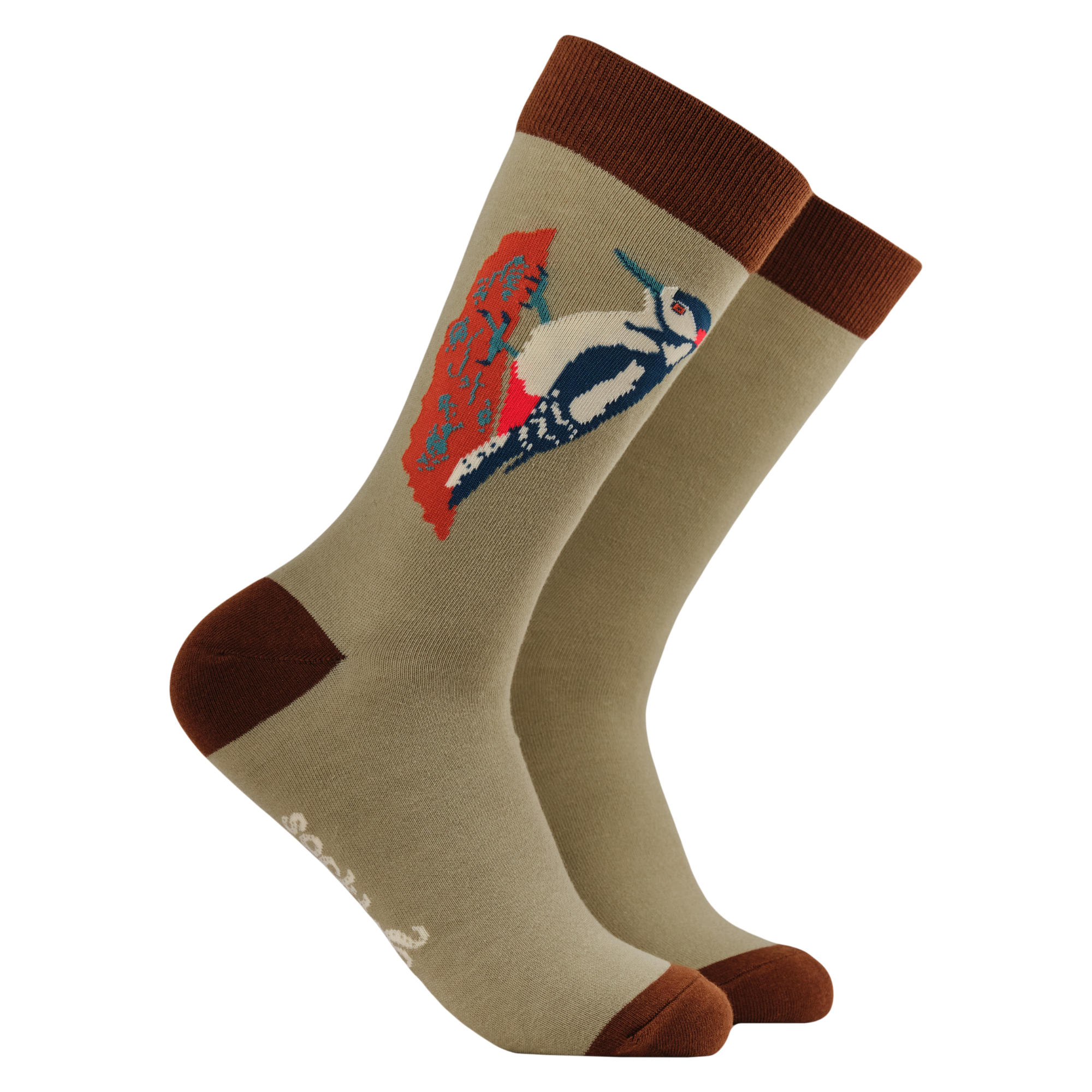 Woodpecker Socks - Robert E Fuller
