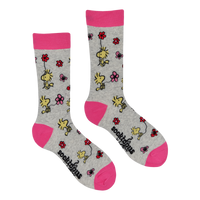 Woodstock Flowers Socks - Peanuts