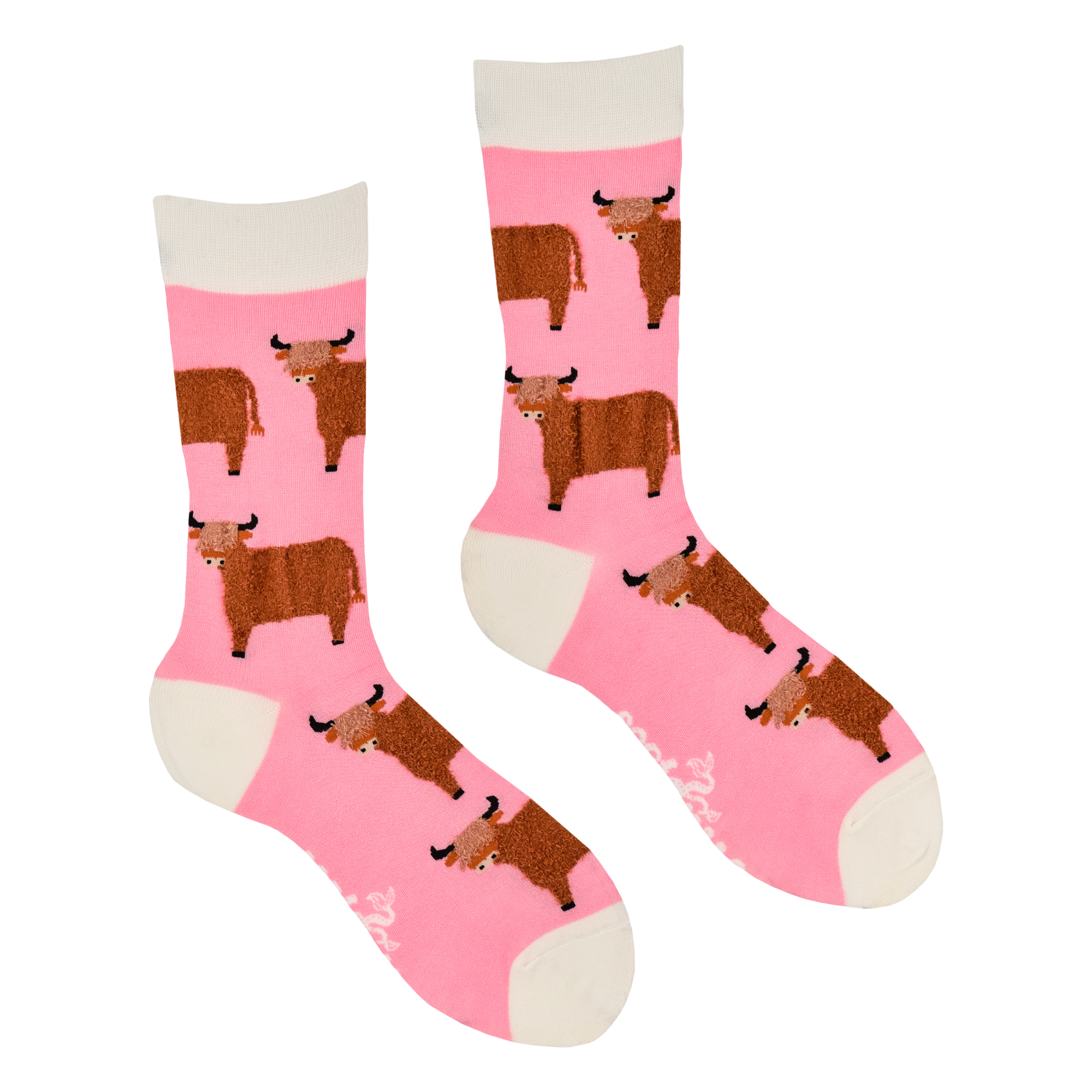 Fluffy Wee Hairy Coo Socks