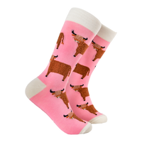 Fluffy Wee Hairy Coo Socks