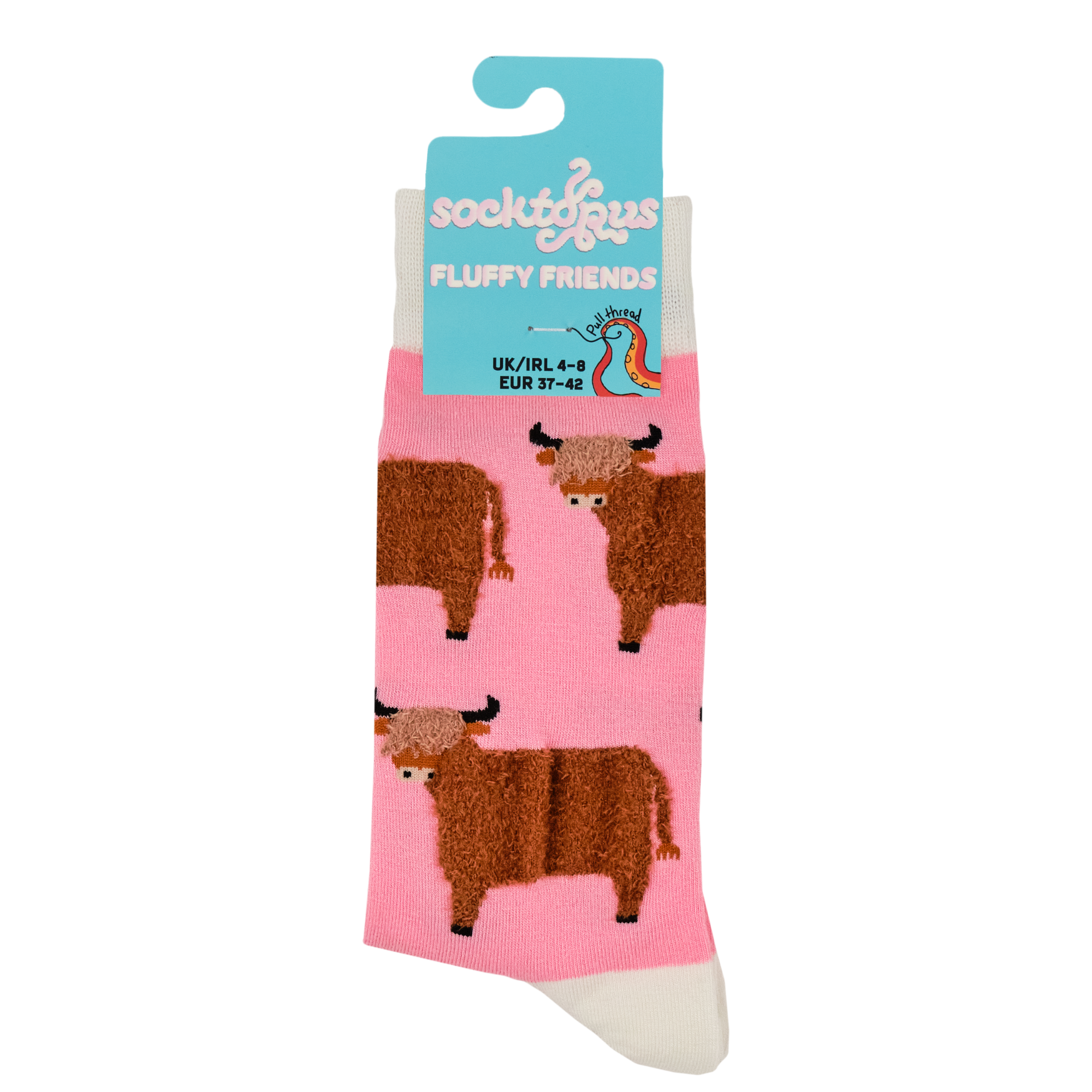 Fluffy Wee Hairy Coo Socks