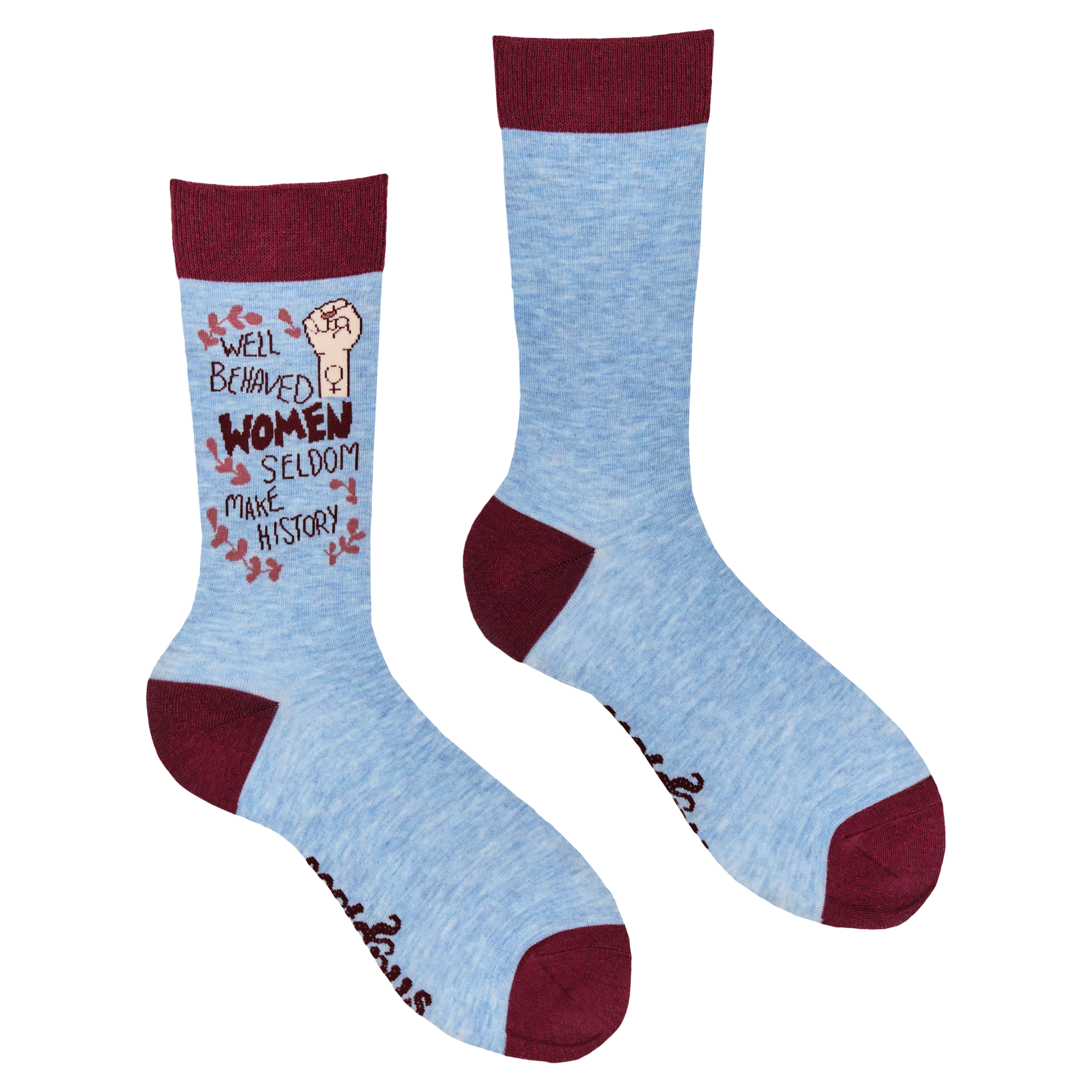 Feminist Socks - Well Behaved Women