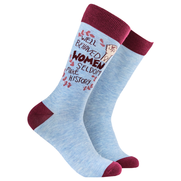 Feminist Socks - Well Behaved Women