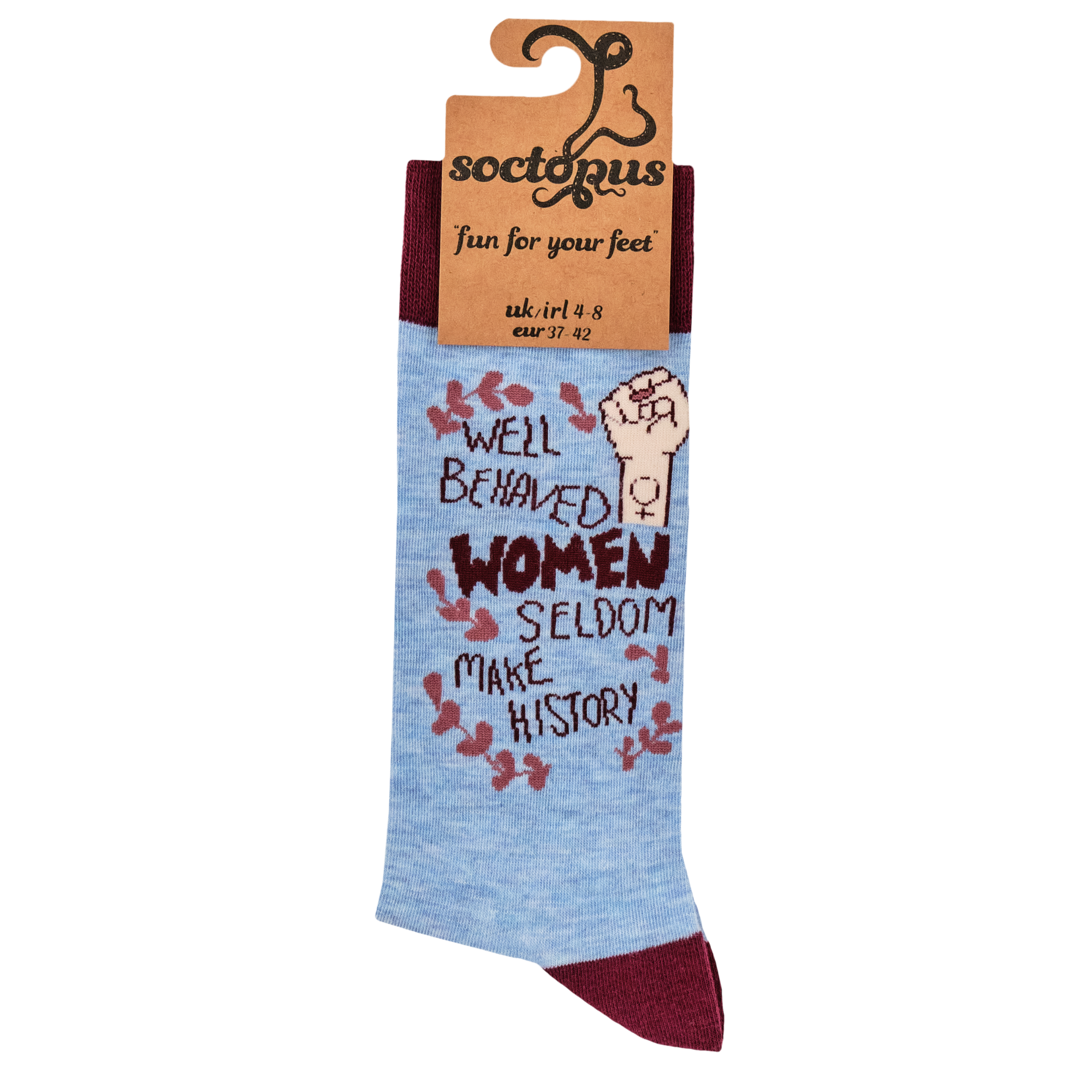 Feminist Socks - Well Behaved Women