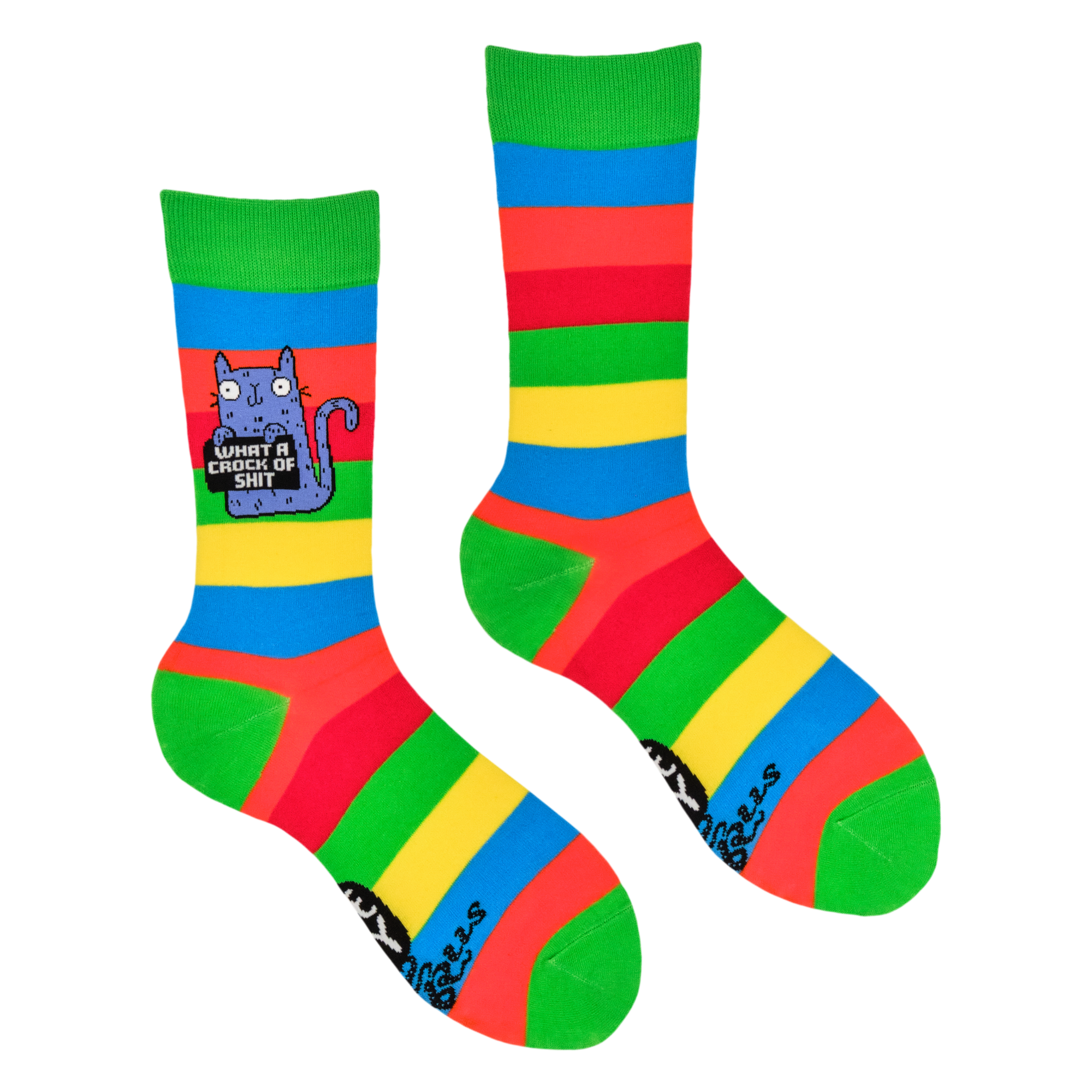 What a Crock of Shit Socks - Socktopus X Katie Abey