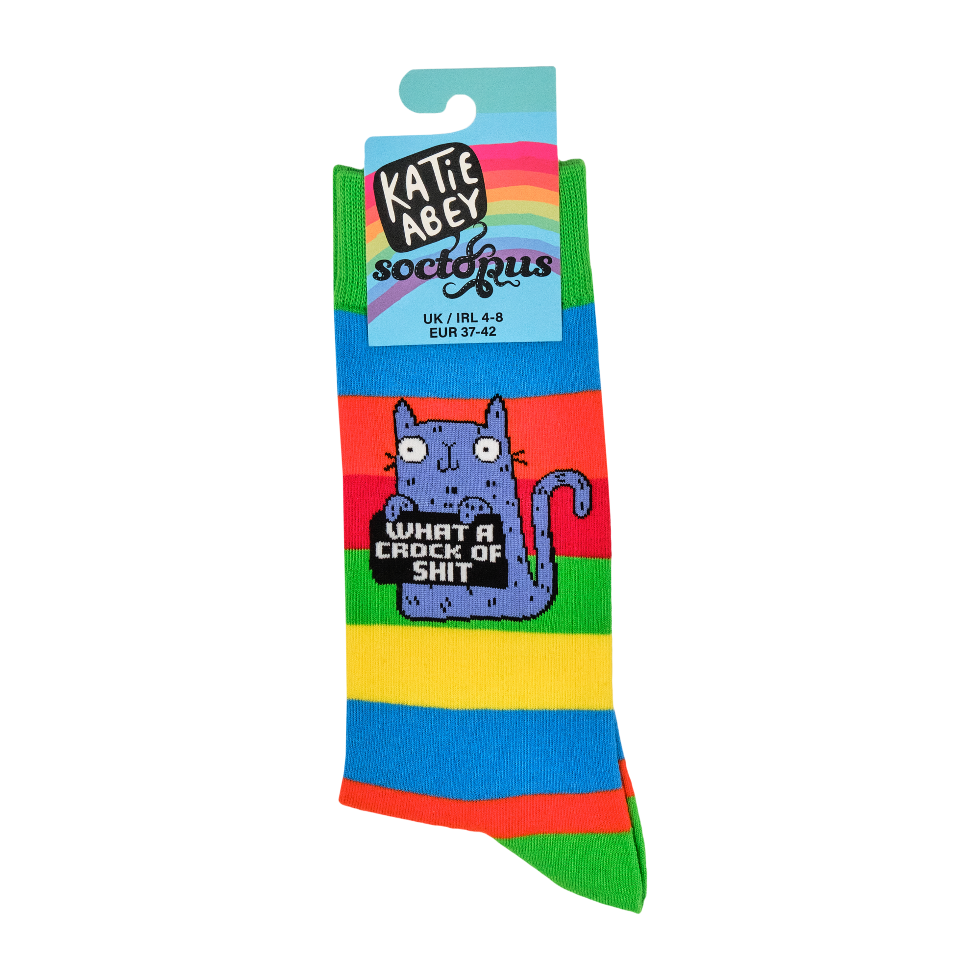 What a Crock of Shit Socks - Socktopus X Katie Abey