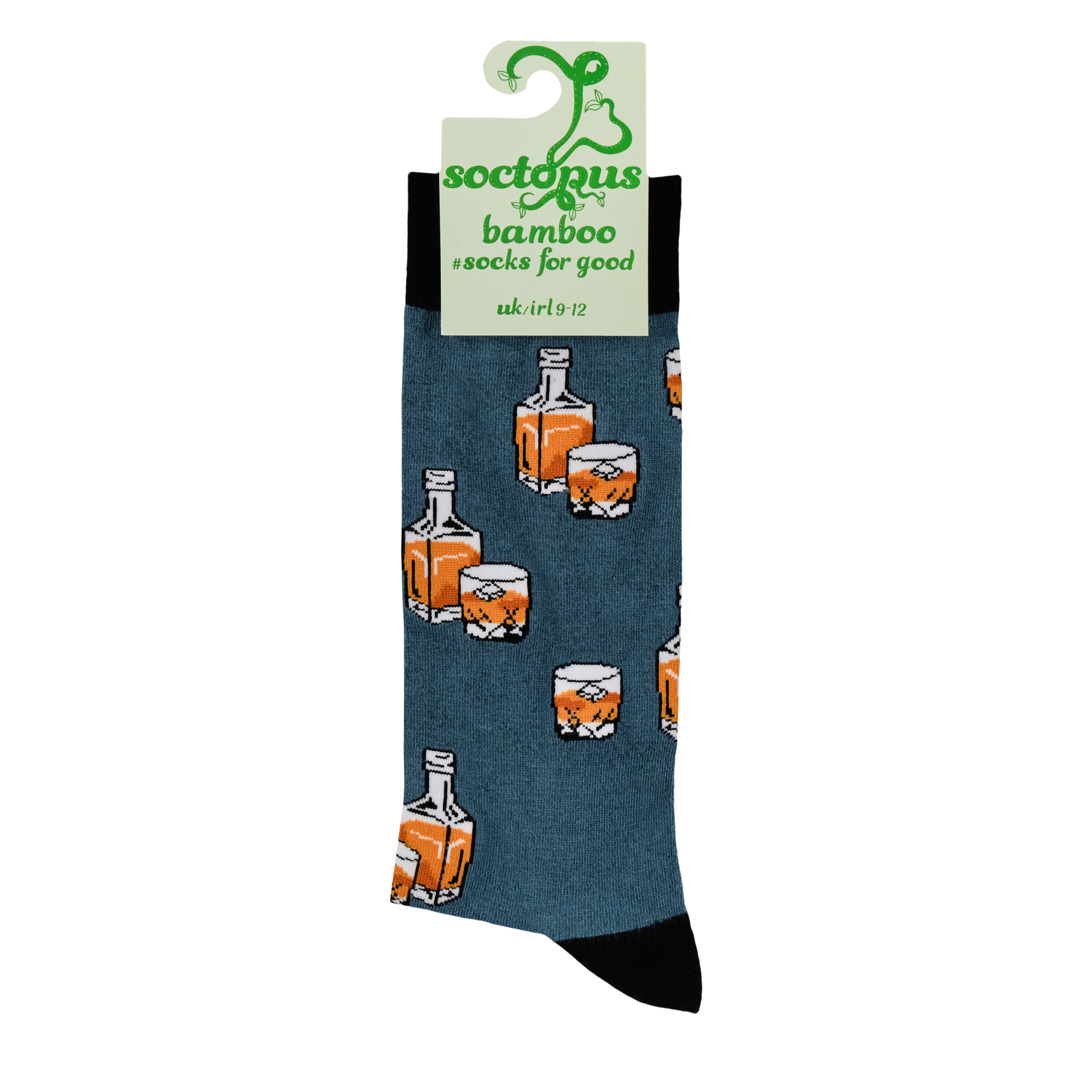 Whiskey Bamboo Socks