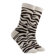Zebra Print Athletic Socks