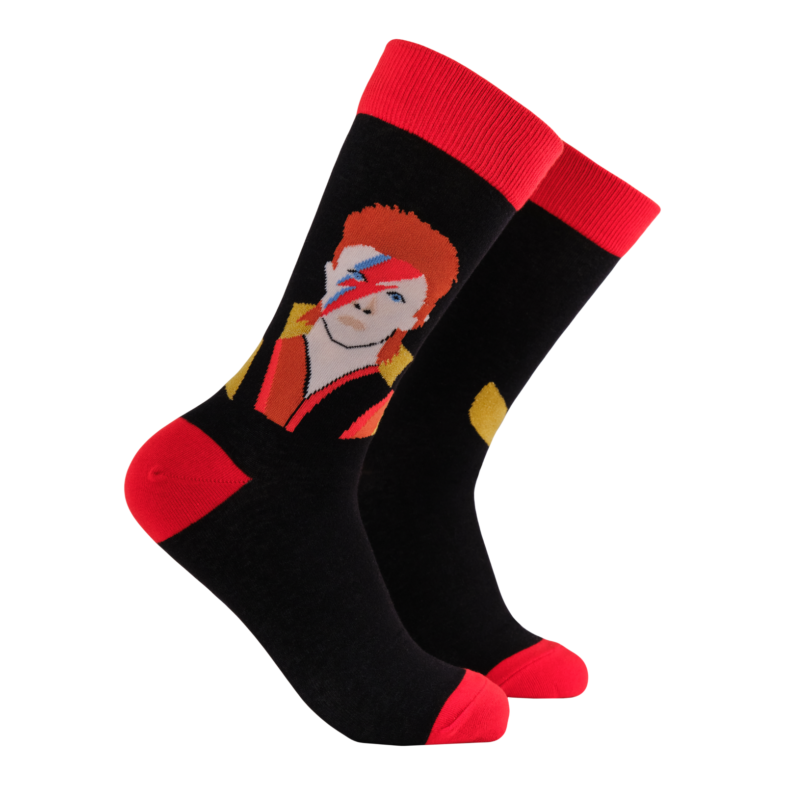 David Bowie Socks - Ziggy Sockdust