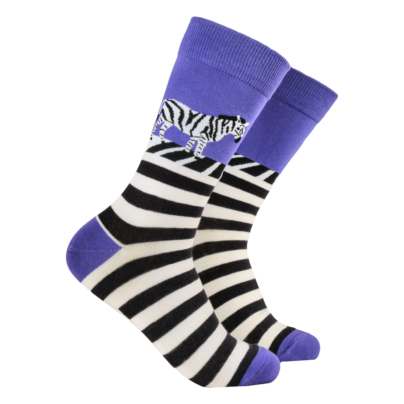 Zebra Crossing Socks