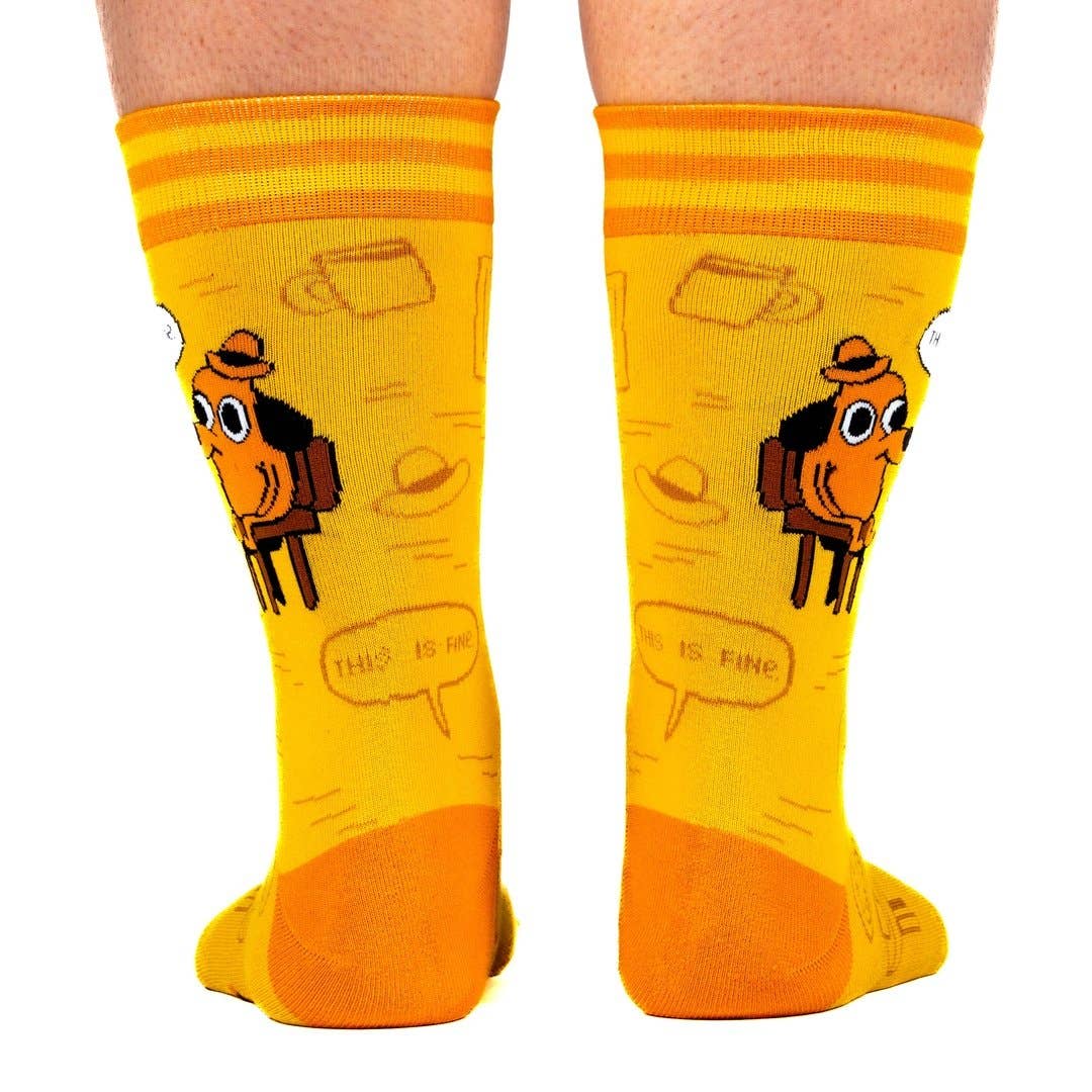This is Fine: Iconic Edition Socks
