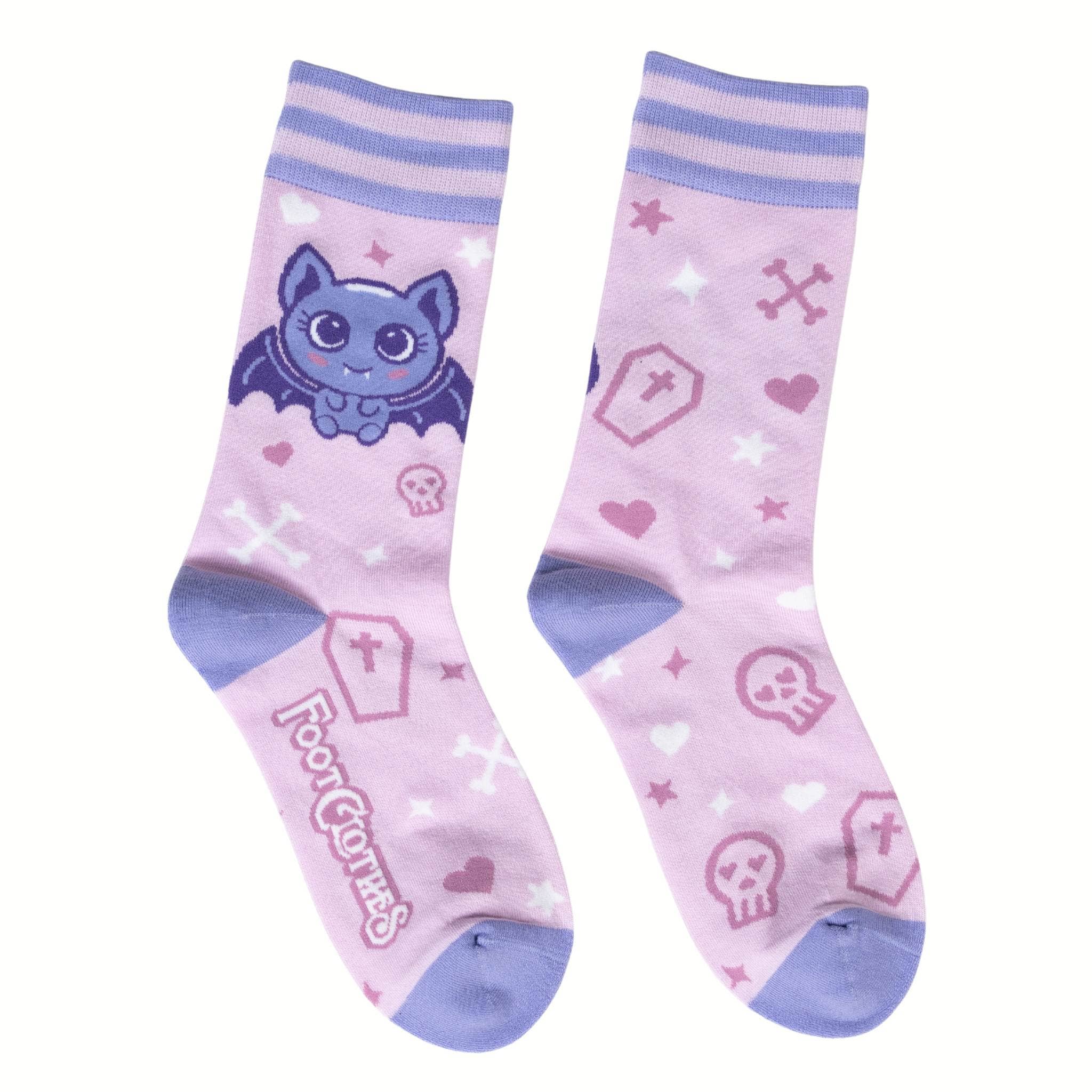 Widdle Bat Guy Socks