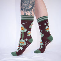 Mystic Mushrooms Socks