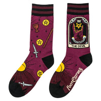 The Devil Tarot Nouveau Socks