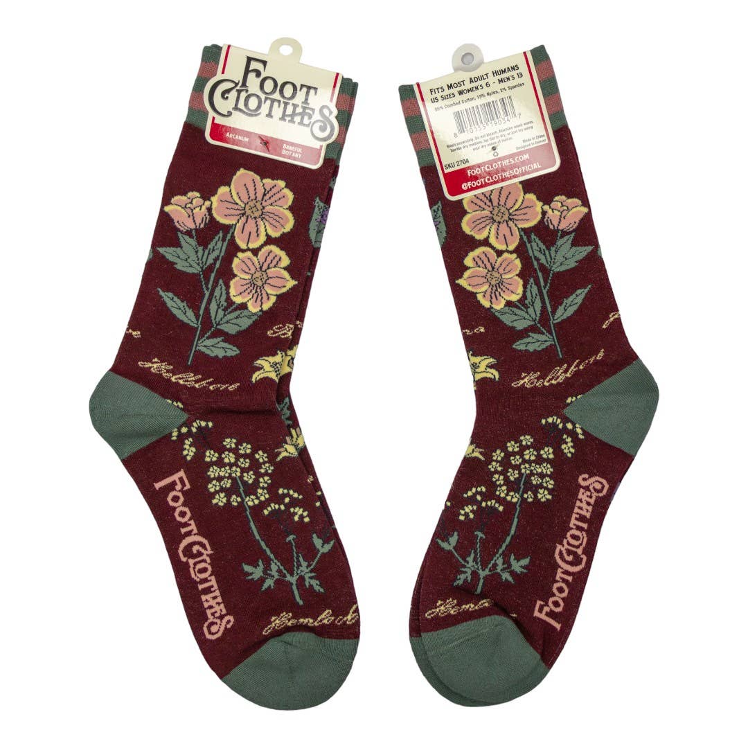 Baneful Botany Socks