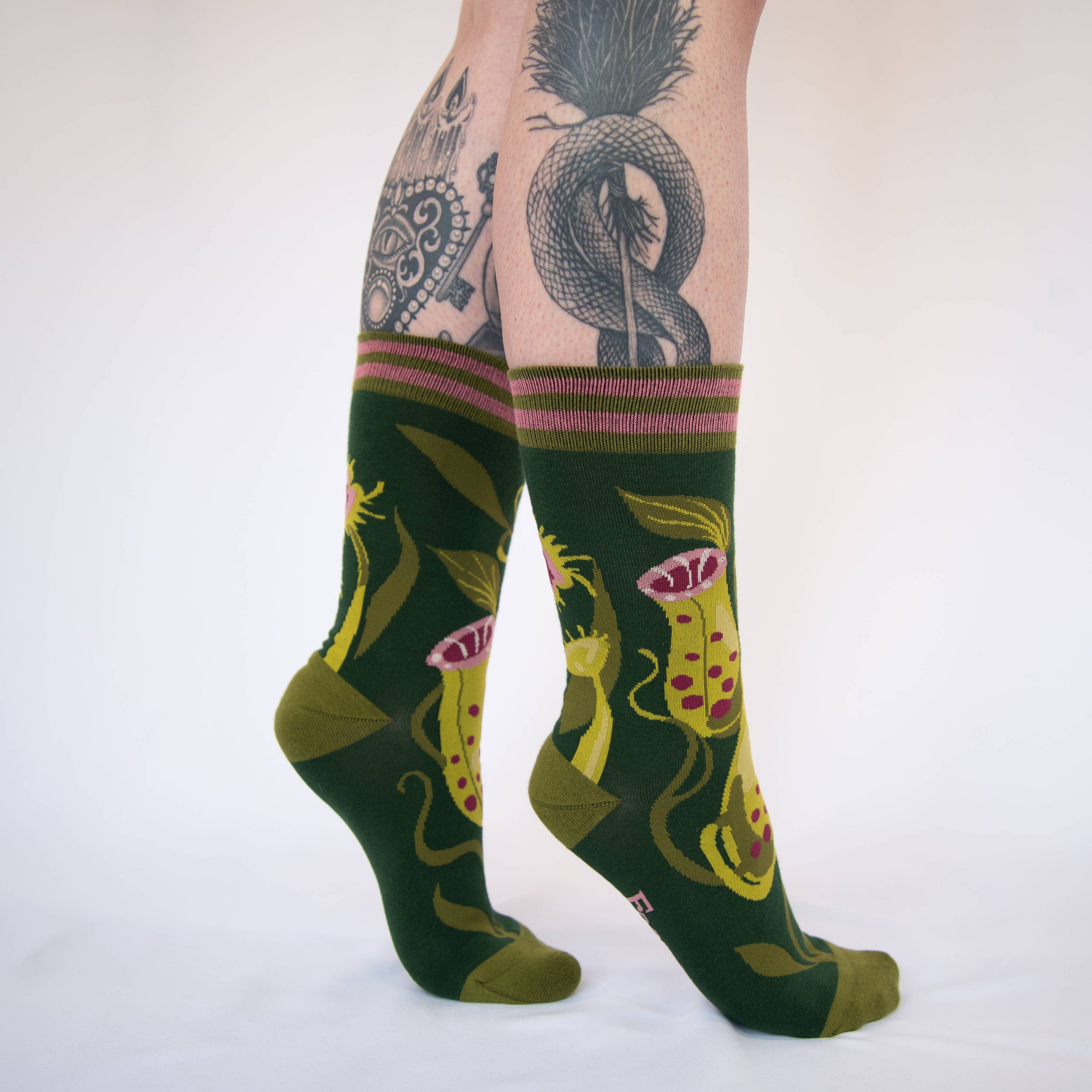 Pitcher Plant Socks