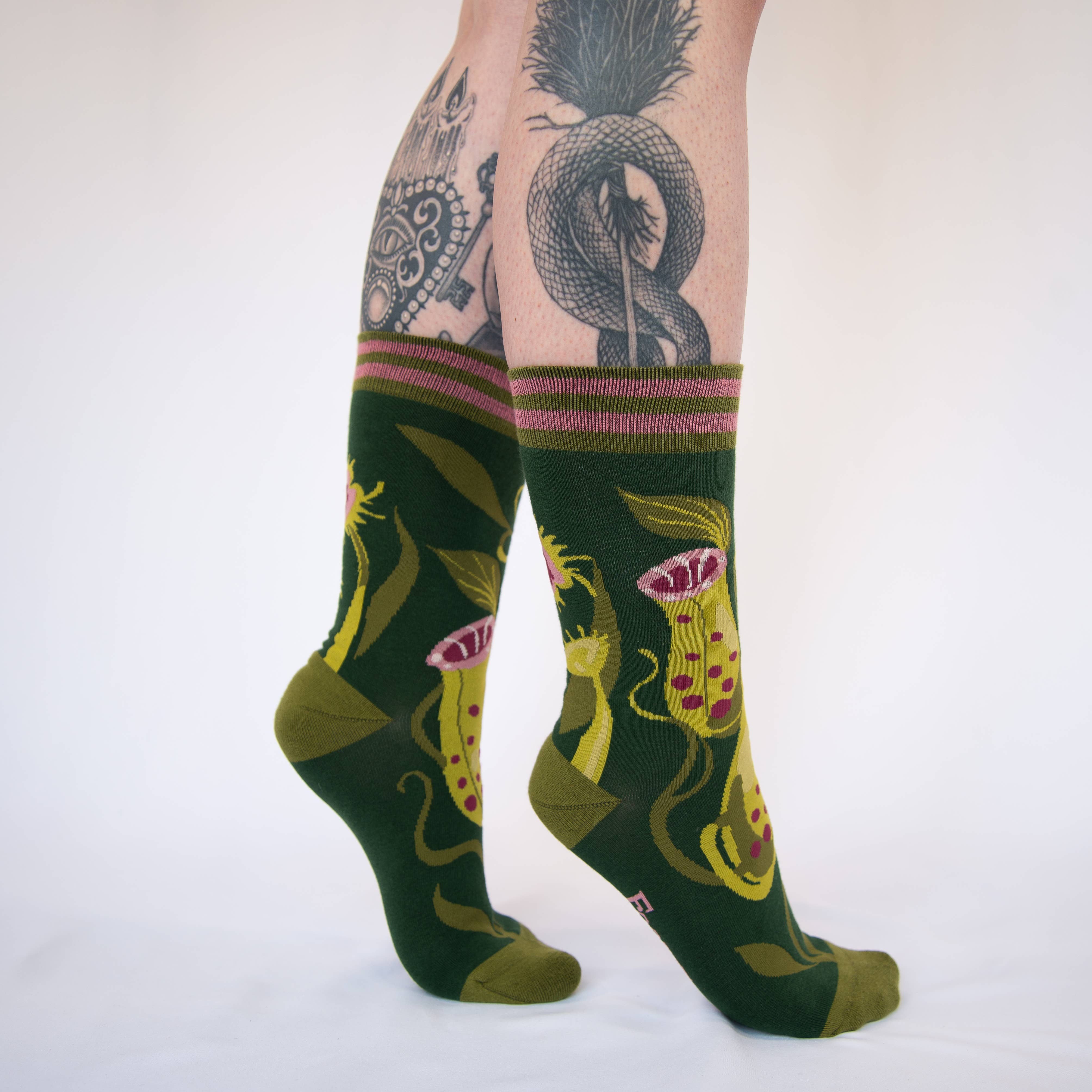 Pitcher Plant Socks