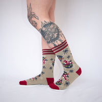 Witchy Whiskers Socks