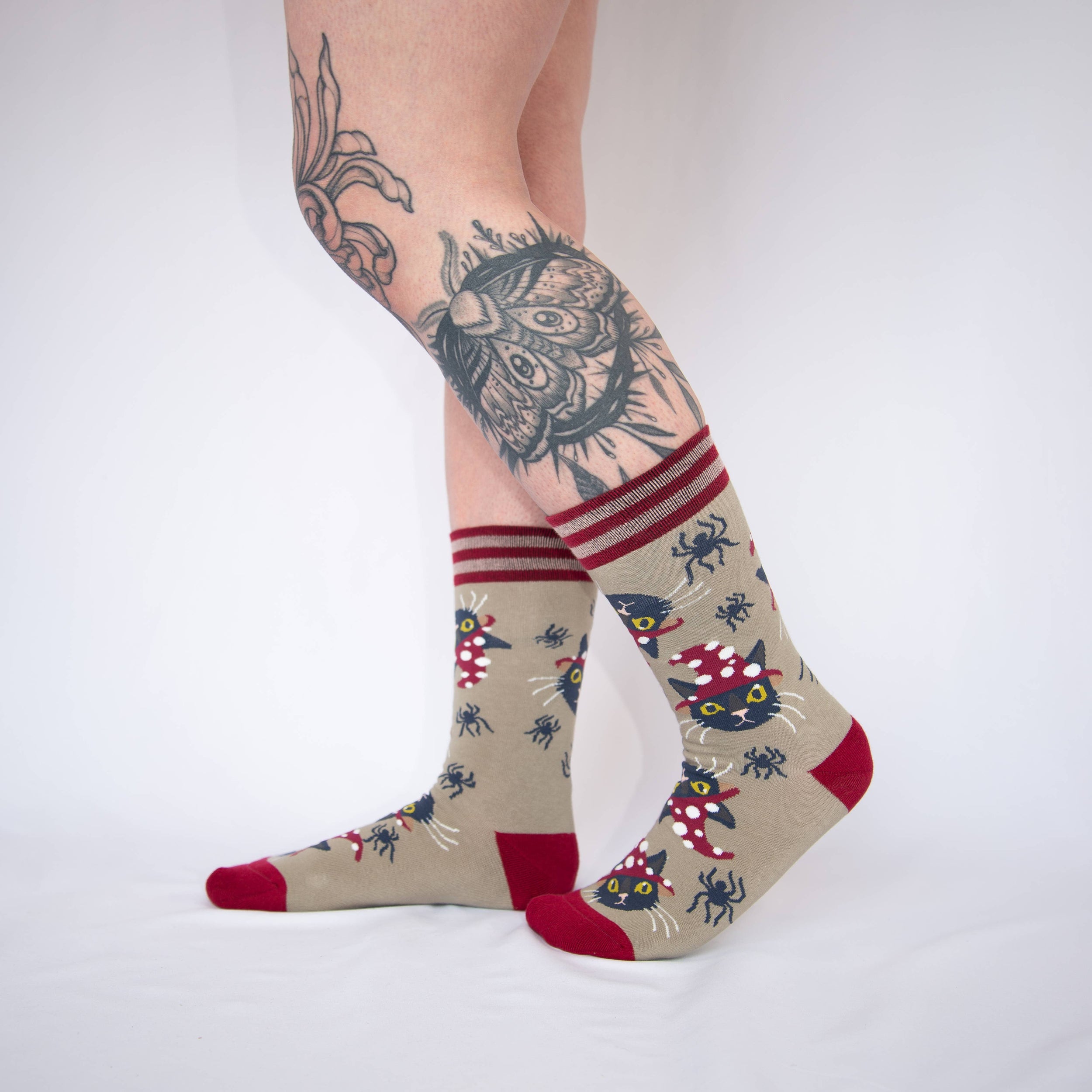 Witchy Whiskers Socks