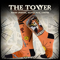 The Tower Tarot Nouveau Socks