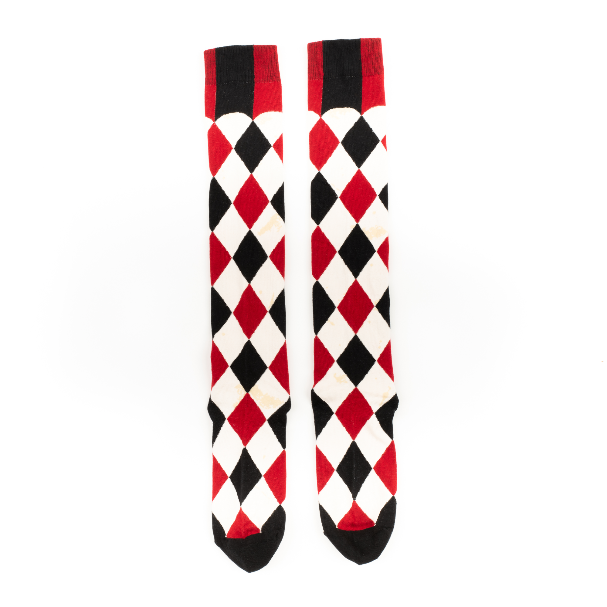 Haunting Harlequin Knee High Socks