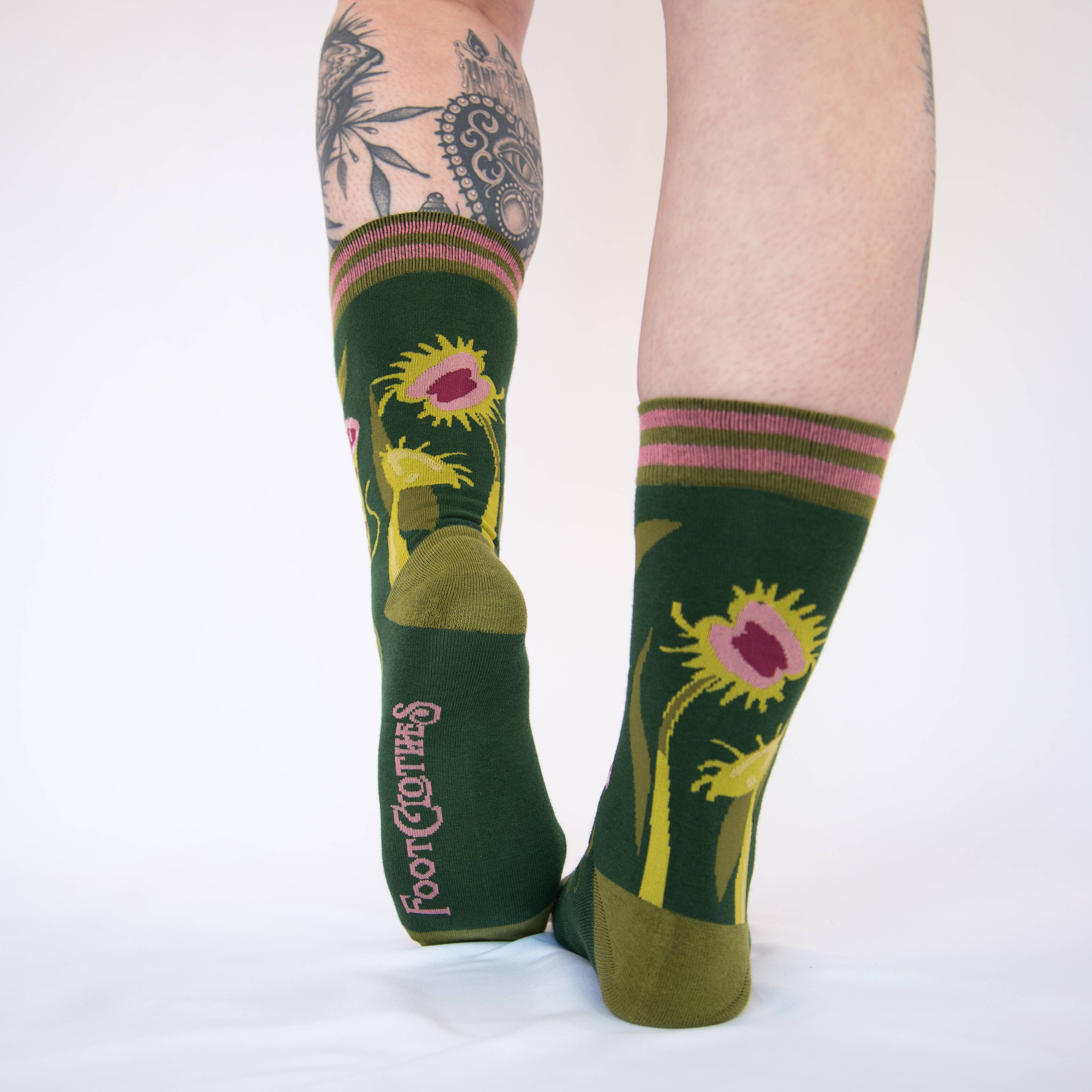 Pitcher Plant Socks