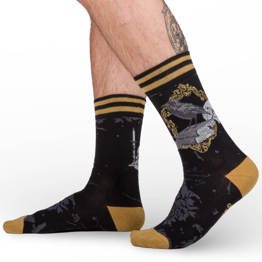 Raven's Grimoire Socks
