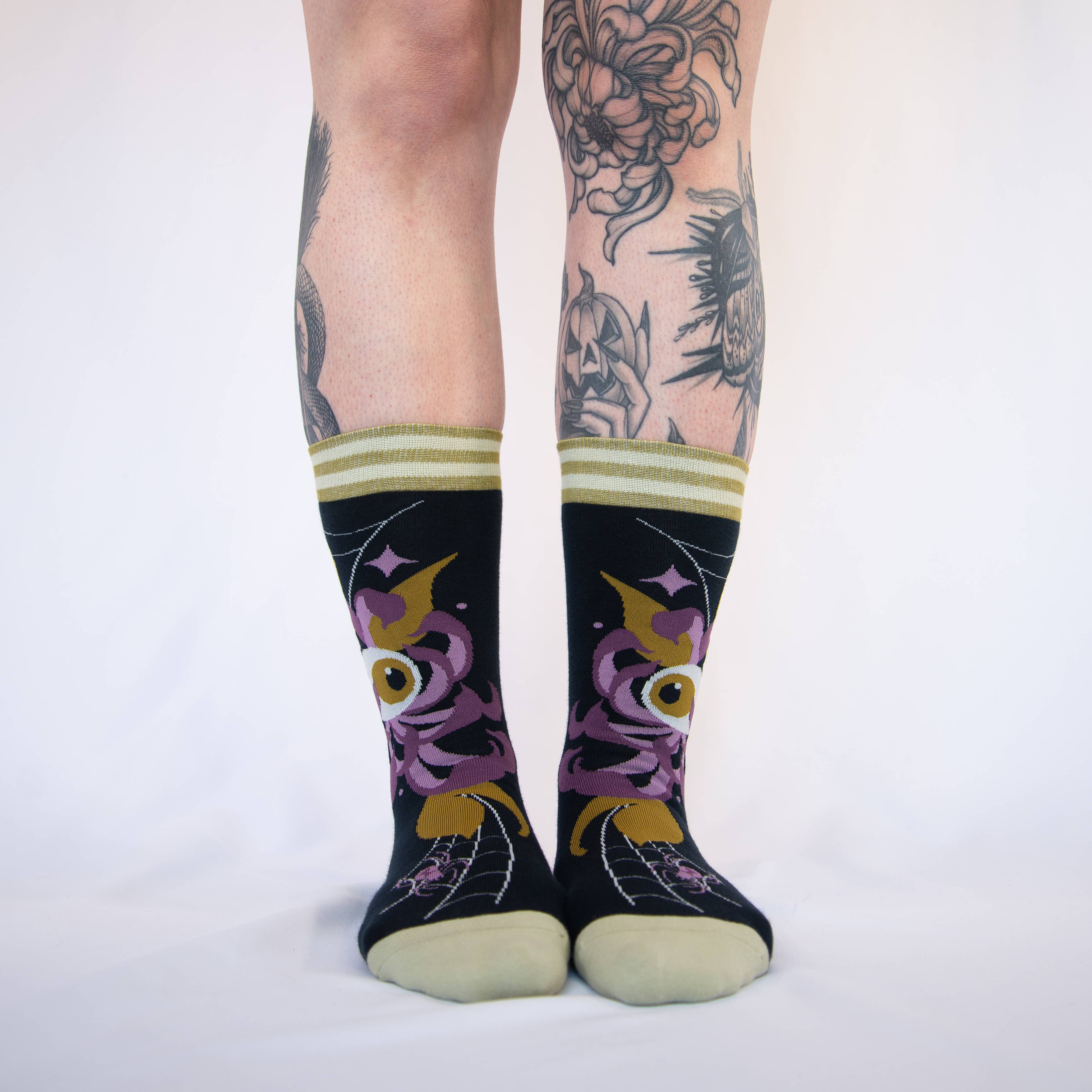 Arachnid's Bloom Socks