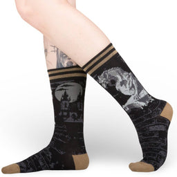 Gargoyle Guardian Socks