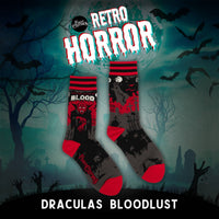 Dracula's Bloodlust Socks
