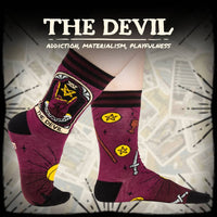 The Devil Tarot Nouveau Socks
