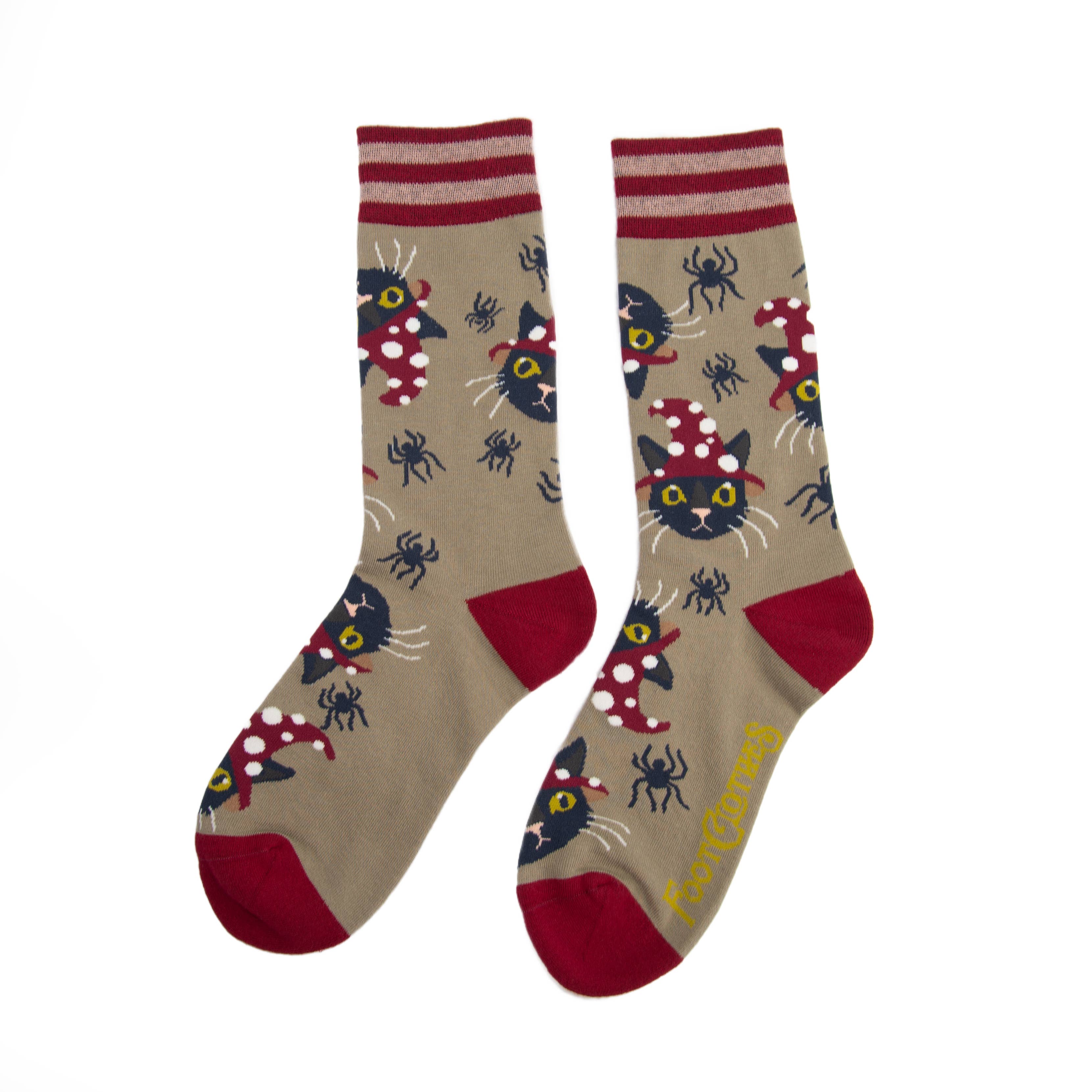 Witchy Whiskers Socks