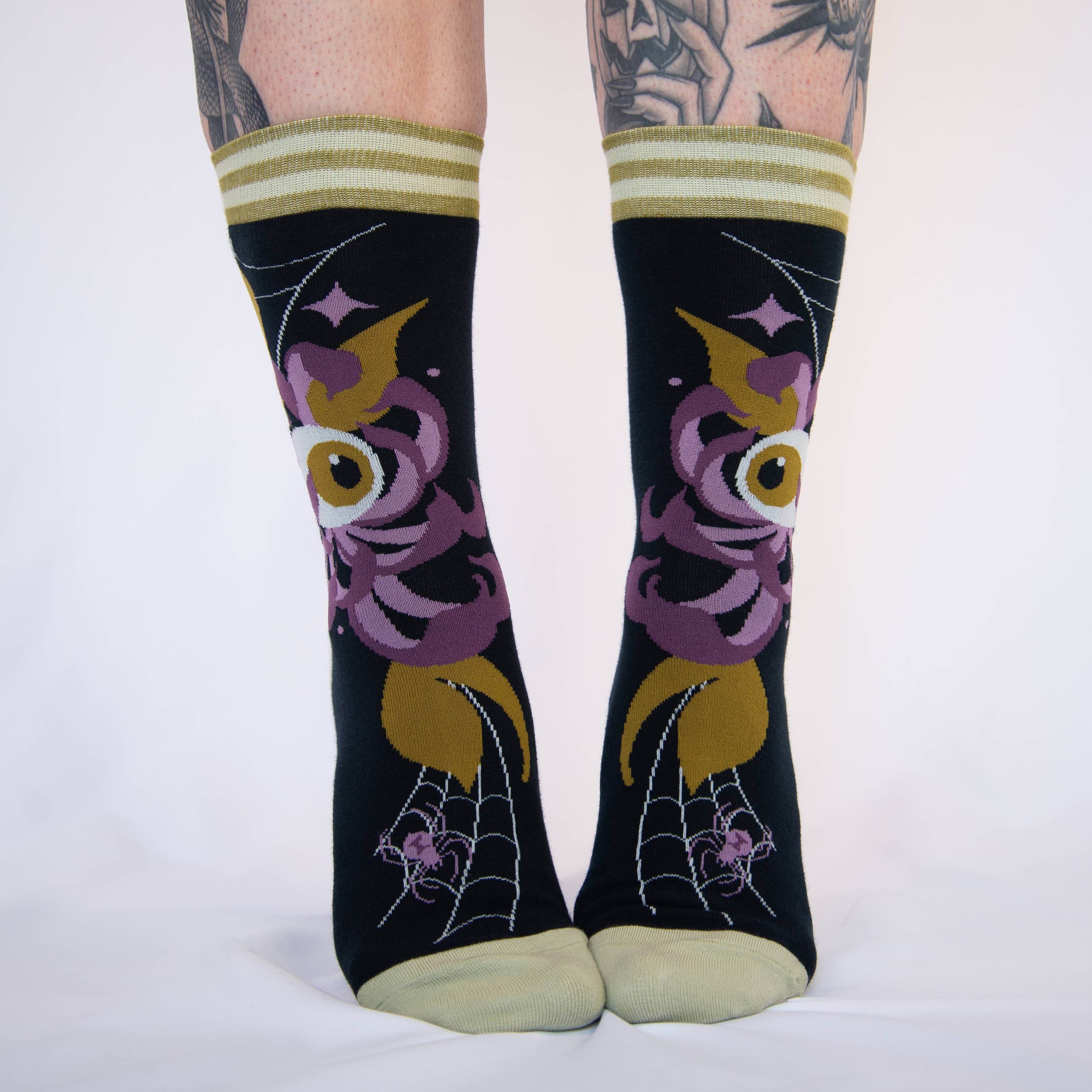 Arachnid's Bloom Socks