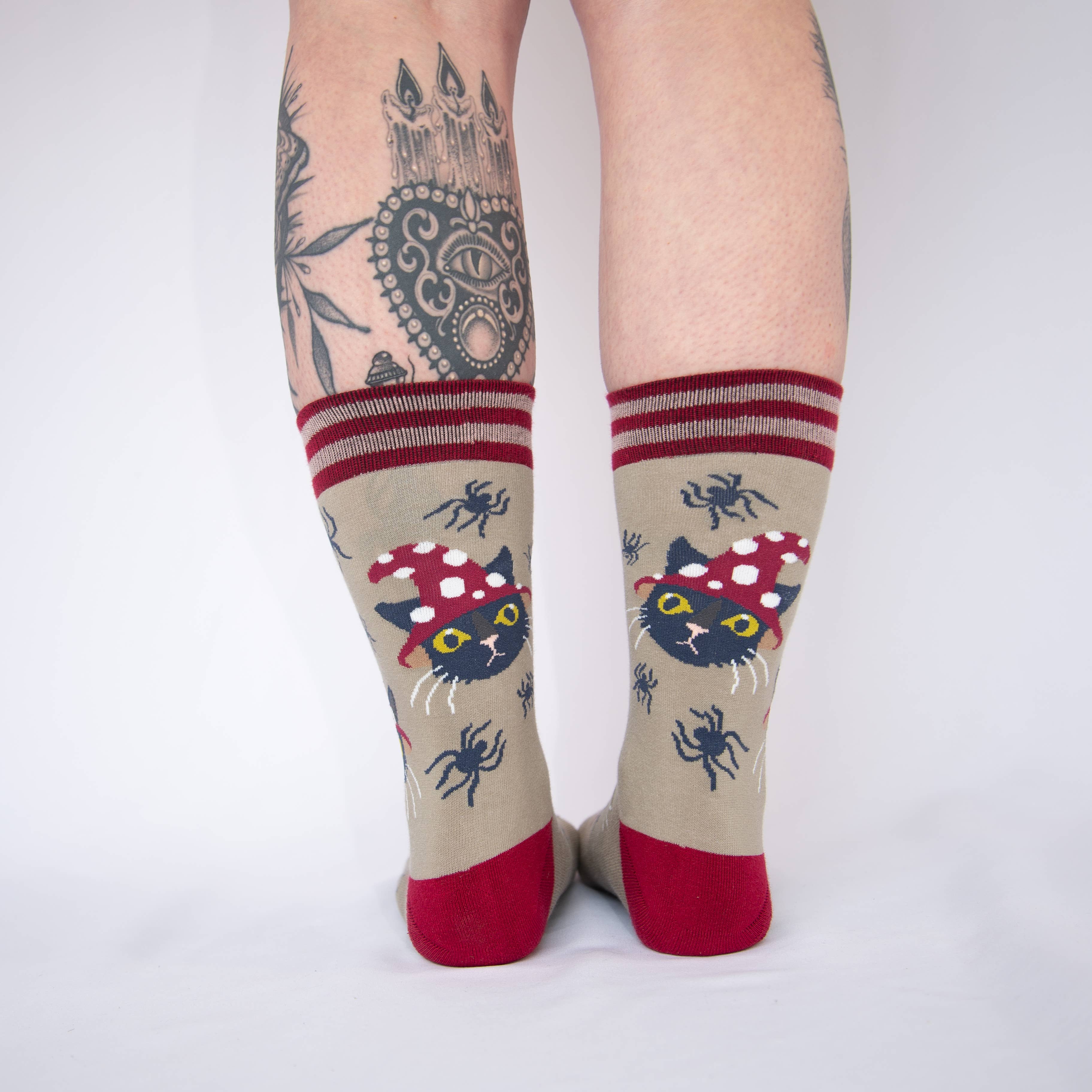 Witchy Whiskers Socks