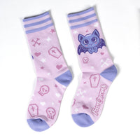 Widdle Bat Guy Socks