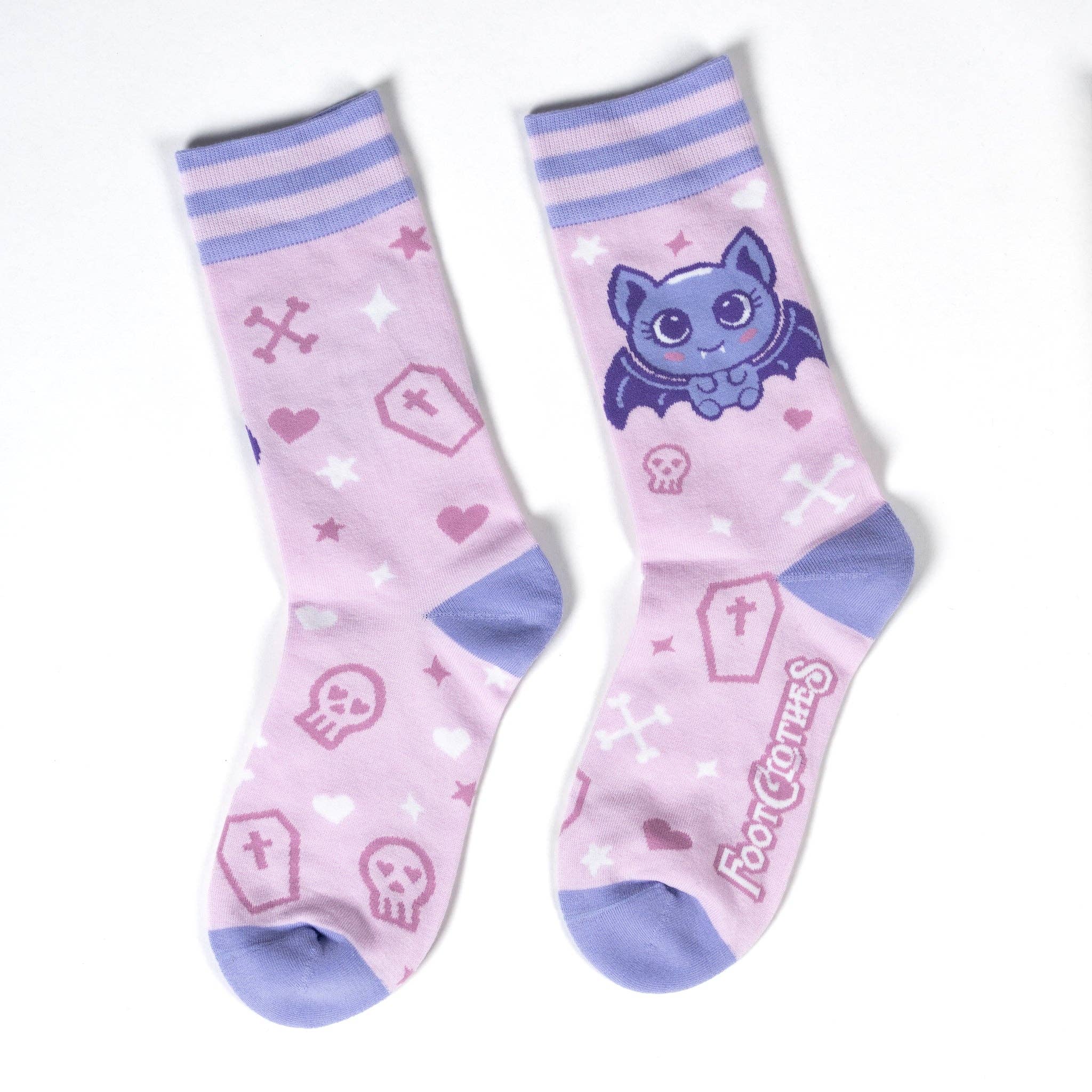 Widdle Bat Guy Socks