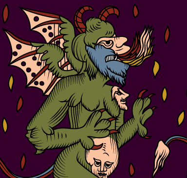 The Devil Vieville Tarot Sock FootClothes x Artisan Tarot