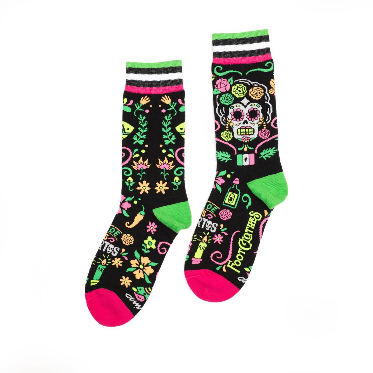 Angelo Montiel Signature Dia de Los Muertos Socks