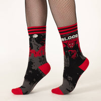 Dracula's Bloodlust Socks