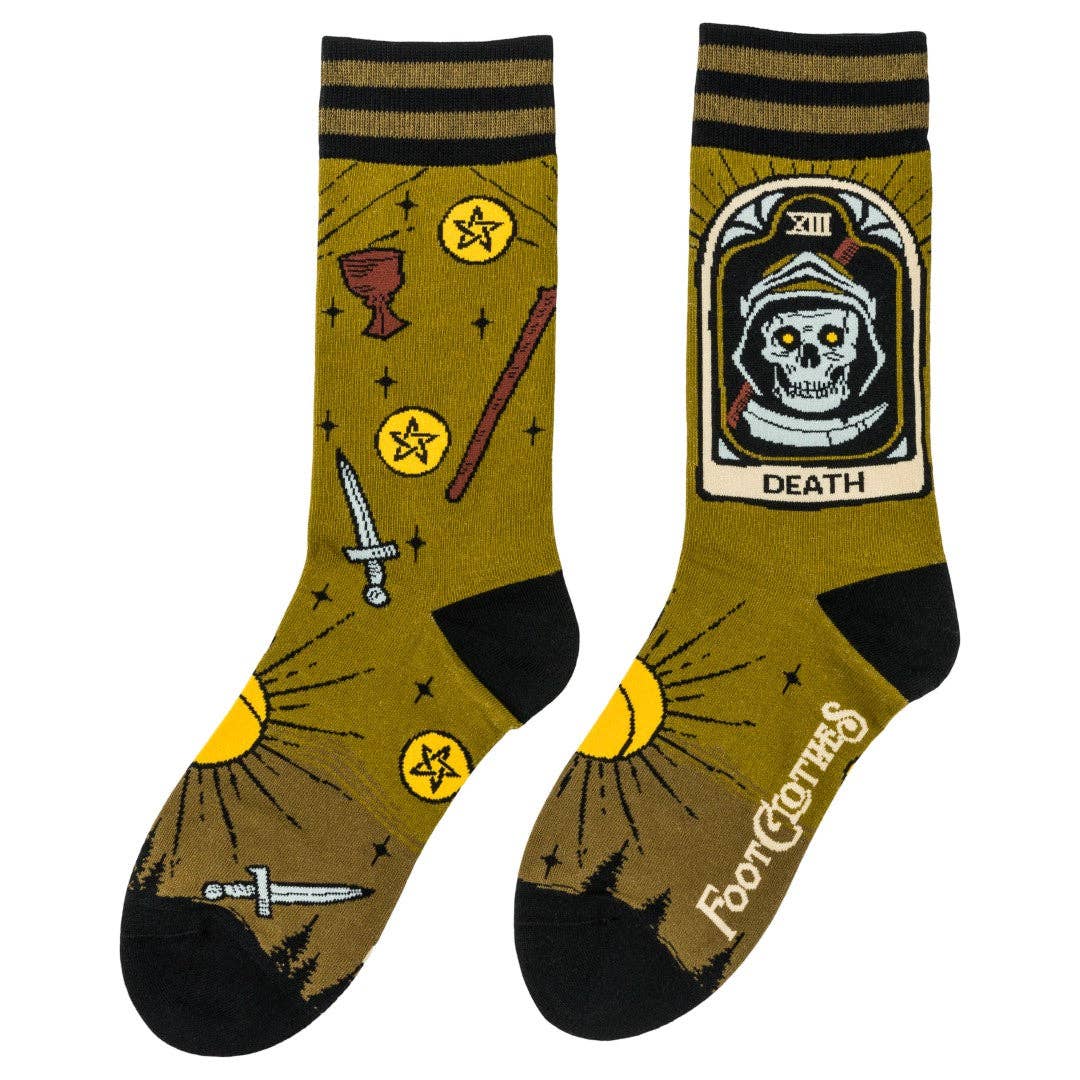 Death Tarot Nouveau Socks