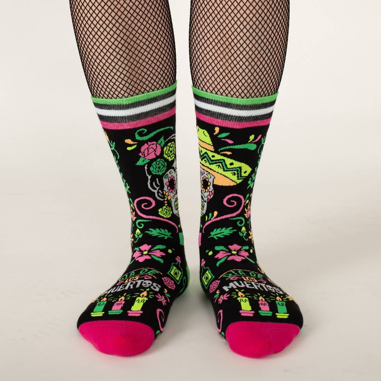 Angelo Montiel Signature Dia de Los Muertos Socks