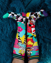 Down the Rabbit Hole Knee High Socks