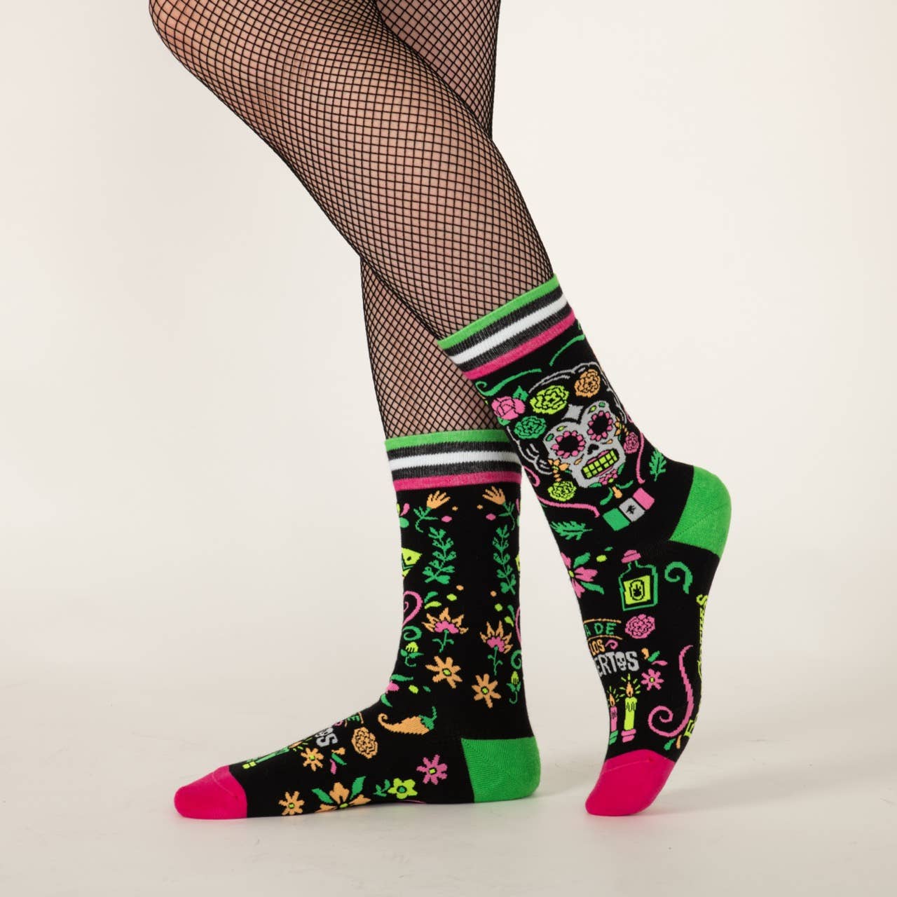 Angelo Montiel Signature Dia de Los Muertos Socks