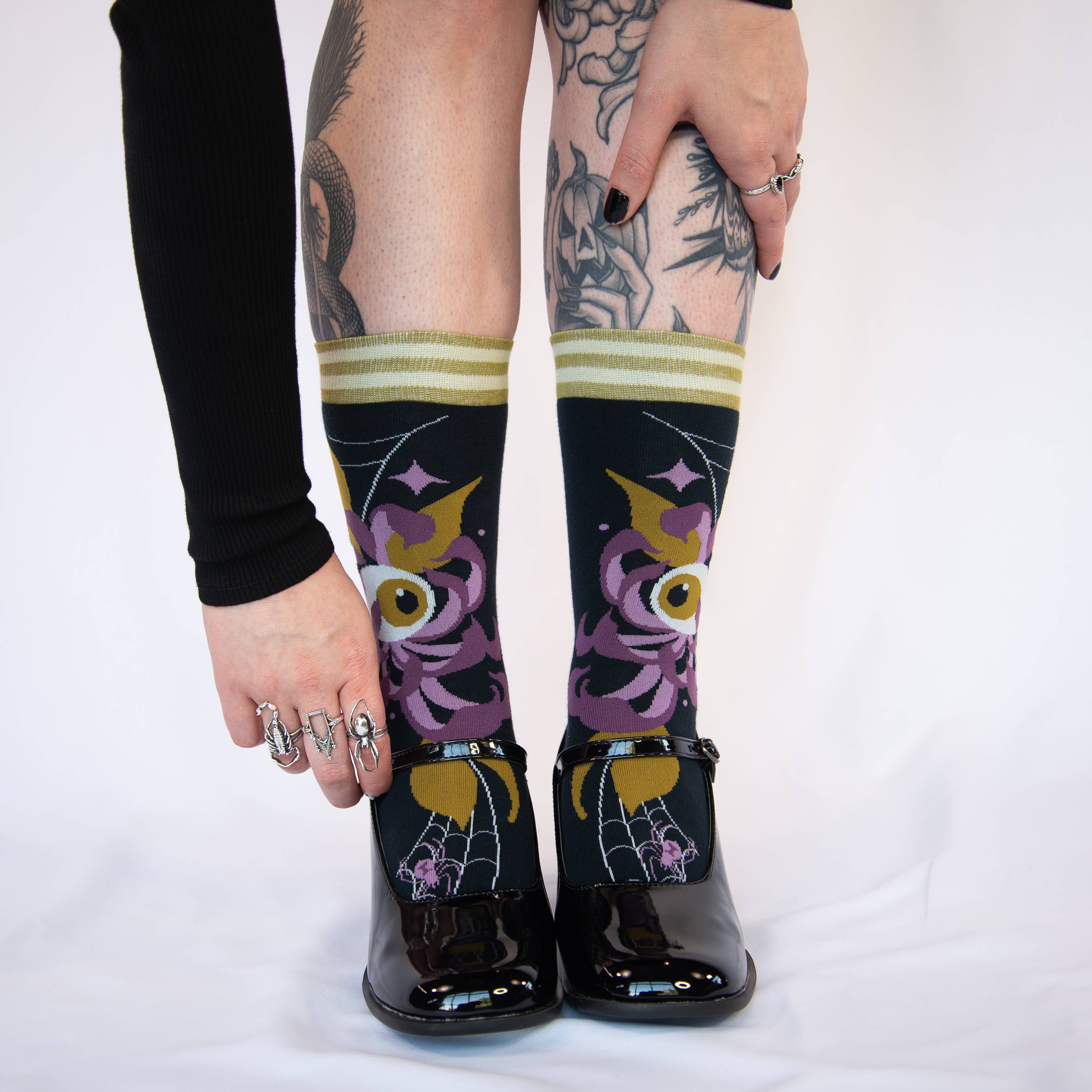 Arachnid's Bloom Socks