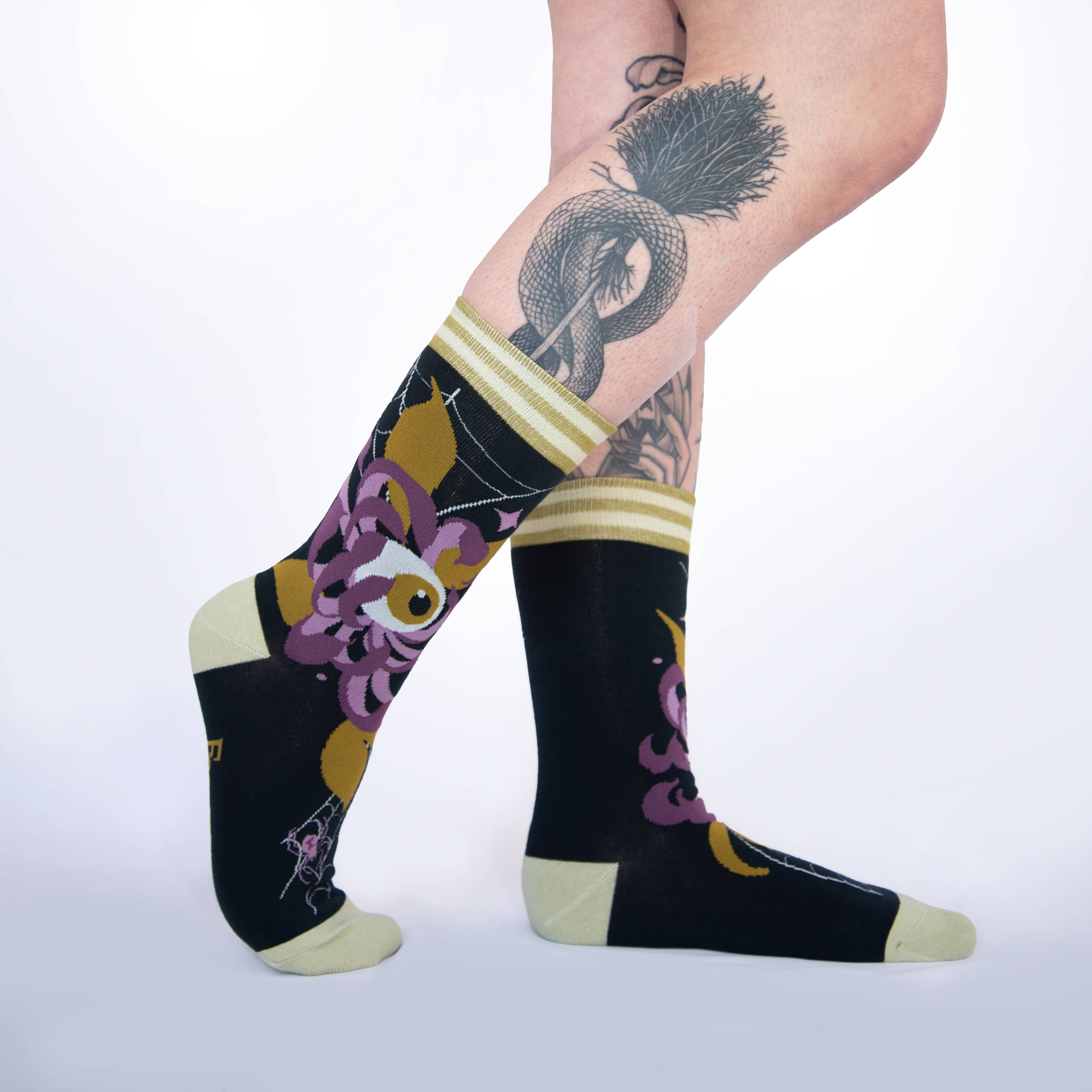 Arachnid's Bloom Socks