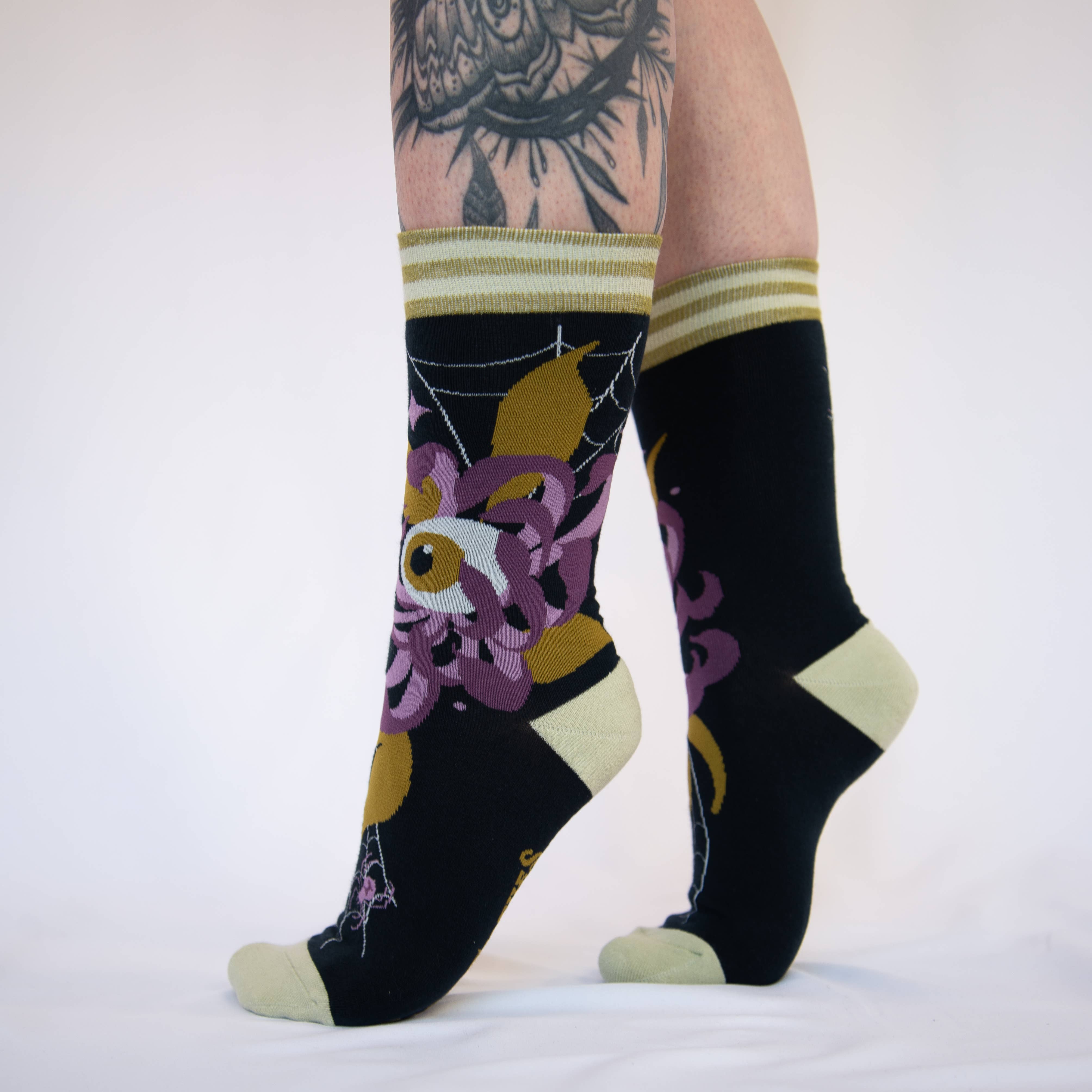 Arachnid's Bloom Socks