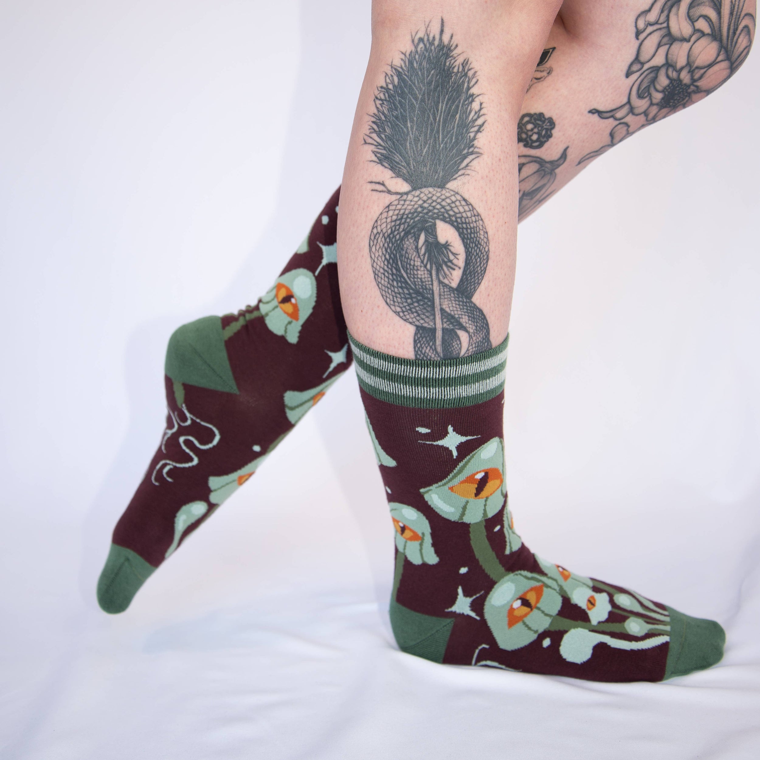 Mystic Mushrooms Socks