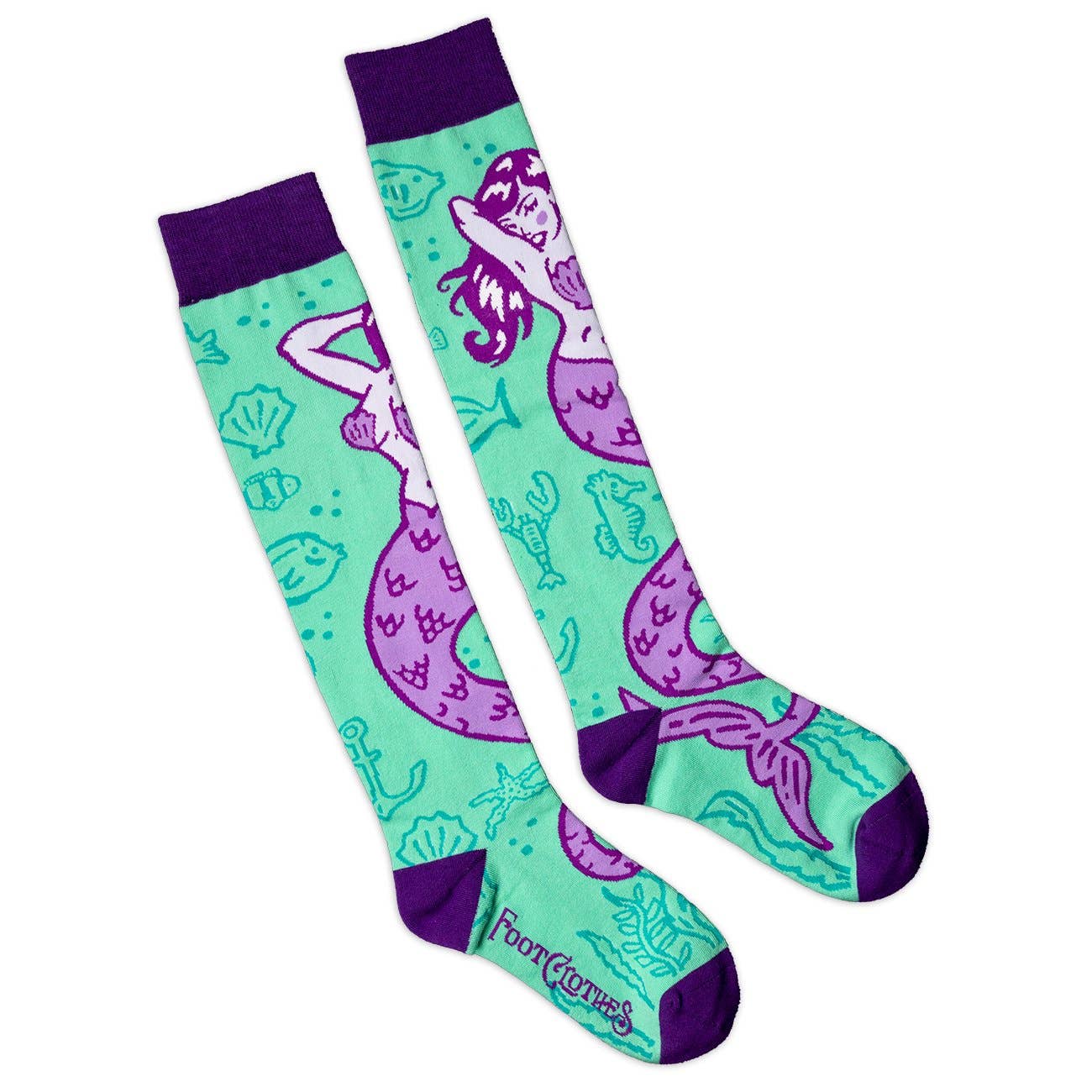 Sea Siren Knee High Socks